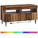 Mobile TV LED Legno antico Legno ingegnerizzato - Foto miniatura 3