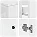 Set di Armadi da Bagno da 2 Pezzi BREDA Bianco Lucido - Foto miniatura 6