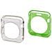1x2 protezione Crystal Apple Watch 38mm trans / verde - Foto miniatura 3