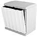 Pattumiera Amica Eco Space 40x30x40h Bianca - Foto miniatura 2