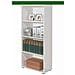 Libreria "nicchia Arco" Quattro Livelli / Bianco - Foto miniatura 3