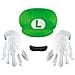 Accessori Costume Luigi Bambino Taglia Unica - Foto miniatura 2