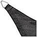 Parasole A Vela Hdpe Triangolare 3,6x3,6x3,6 M Antracite - Foto miniatura 3