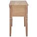 Scrivania Marrone 109,5x45x77,5 Cm In Legno - Foto miniatura 5