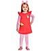 Amscan - Costume Vestito Peppa Pig Bambina - Taglia: 2-3 Anni (86-94 Cm)  - Foto miniatura 1