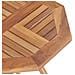 Tavolo Da Giardino Pieghevole 45x45x45 Cm In Legno Di Teak - Foto miniatura 6