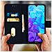 Custodia Huawei Y5 2019 Portacarte Funzione Supporto Cover Silicone - Blu - Foto miniatura 4
