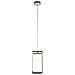 Lampada A Sospensione Industriale E Retrò Cromata 1 Luce Con Paralume In Vetro, G9 - Foto miniatura 4