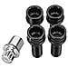 M14 X 125 Manopola Di Bloccaggio Bulloni Lug Dado Nero Chiave Per Bmw Mini R50 R52 R53 - Foto miniatura 2
