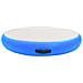 Tappetino Ginnastica Gonfiabile con Pompa 100x100x15cm PVC Blu - Foto miniatura 3