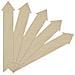 5 X Frecce Pendenti Grandi Freccette | Ritagli In Legno Compensato | 30 X 6 - 4,5 Cm | Liscie, Non Verniciate | Perfette Per Dipingere, Decorare, Decoupage O Come Regalo - Foto miniatura 1