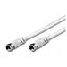 Cavo coassiale satellitare antenna parabola 2 spine tipo F - 1,5 mt - Foto miniatura 3