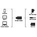 00178399 Micro USB USB-C Nero cavo di interfaccia e adattatore - Foto miniatura 7