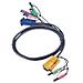 PS / 2 KVM Cable, 5m, Nero, 15-HDB, 2x3.5mm, 2xPS / 2, SPHD-15, 2x3.5mm - Foto miniatura 1