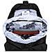 2530-00440 Zaino Per Tempo Libero Unisex-adulto 2 Tasche Frontali Con Cerniera Nero - Foto miniatura 4