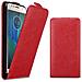 Custodia Compatibile Con Motorola Moto G5s Plus In Rosso Mela - Coperchio Protettivo In Design Flip Con Chiusura Magnetica - Foto miniatura 7