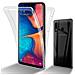 Custodia Compatibile Con Samsung Galaxy A20 / A30 In Transparente - 360° Full Body Copertura Protettiva - Protezione Anteriore E Posteriore, Protezione A Tutto Tondo Con Protezione Del Display - Foto miniatura 1