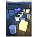 Cubo Cuby 45 Cavo Esterno Luce Fredda Bianco Freddo 6500k 450x430x430 Mm Pe - Foto miniatura 1