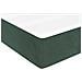 Materasso A Molle Verde Scuro 90x200x20 Cm In Velluto - Foto miniatura 3