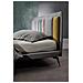 Letto Matrimoniale, Modello London E Caratterizzato Dalla Sua Testiera Morbida E Colorata, Rete Per Materasso Da 180x190 Cm, Piedini In Metallo, Tessuto Sfoderabile, Made In Italy - Foto miniatura 3