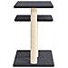 Pali Tiragraffi Per Gatti Con Piattaforme Grigio Scuro 62,5 Cm - Foto miniatura 3