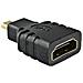 AK-AD-10 cavo e adattatore video HDMI tipo A (Standard) HDMI tipo D (Micro) Nero, Oro - Foto miniatura 2