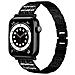 Cinturino Per Apple Watch 38/40/41mm In Acciaio Inossidabile Strass, Nero - Foto miniatura 2