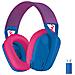 Cuffie da Gioco Wireless /Bluetooth con Microfono Colore Blu - Foto miniatura 3