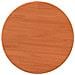 Piano Tavolo Rotondo Marrone Cera 40x2,5cm Legno Massello Pino - Foto miniatura 2
