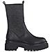 Black Casual Closed Booties Stivaletti Sintetico E Tessile Scarpe Donna Nero Eu 39, 2-26821-29 098 - Foto miniatura 1