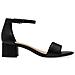 Black Matt Casual Part-open Sandals Sandali Sintetico E Tessile Scarpe Donna Nero Eu 39, 1-28295-42 020 - Foto miniatura 2