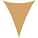 Vela Parasole 160 G/m Triangolare Sabbia 5x7x7 M In Hdpe - Foto miniatura 2