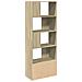 Libreria Rovere Sonoma 70x36x189 cm in Legno Multistrato - Foto miniatura 5