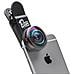Smartphone Fisheye Pro 238° Obiettivo Grandangolare, Nero - Foto miniatura 1