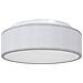 Lampade da soffitto a incasso Grigio Ø 38 cm Tessuto E27 - Foto miniatura 1