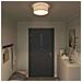 Lampade da soffitto a incasso Grigio Ø 38 cm Tessuto E27 - Foto miniatura 3