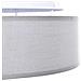 Lampade da soffitto a incasso Grigio Ø 38 cm Tessuto E27 - Foto miniatura 8