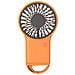 Ventilatore Pieghevole Portatile Con Moschettone Orange - Foto miniatura 1