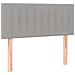 Giroletto a Molle con Materasso Grigio Chiaro100x200 cm Tessuto - Foto miniatura 6