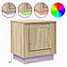 Armadio da Notte con 2 pcs rovere sonoma 44 x 34.5 x 45 cm - Foto miniatura 4