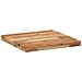 Piano Tavolo Quadrato 50x50x4 cm in Legno Massello di Acacia - Foto miniatura 5