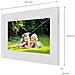 F07W cornice per foto digitali Bianco 17,8 cm (7") Touch screen Wi-Fi - Foto miniatura 4