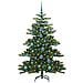 Albero di Natale Artificiale con Rami Pieghevoli Verde 150 cm - Foto miniatura 3