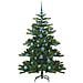 Albero di Natale Artificiale con Rami Pieghevoli Verde 150 cm - Foto miniatura 4