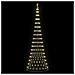 Albero di Natale LED Bianco caldo 100.5 x 100.5 x 302.5 cm - Foto miniatura 5