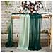 Elegante Runner Da Tavola In Poliestere Per Matrimoni, Feste E Decorazioni Per La Casa Green - Foto miniatura 2