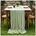 Elegante Runner Da Tavola In Poliestere Per Matrimoni, Feste E Decorazioni Per La Casa Green - Foto miniatura 4