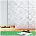Dischi Quadrati 4 pcs Argento 30 x 30 cm Alluminio - Foto miniatura 2