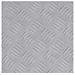 Dischi Quadrati 4 pcs Argento 30 x 30 cm Alluminio - Foto miniatura 5
