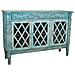 Credenza In Legno Blu 148x44x100 - Foto miniatura 1
